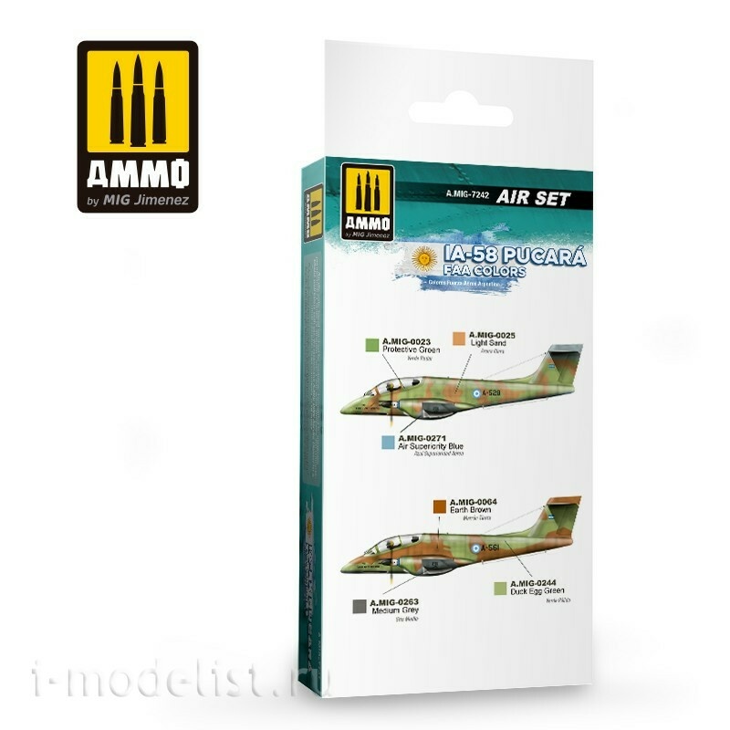 AMIG7242 Ammo Mig Set of acrylic paints 