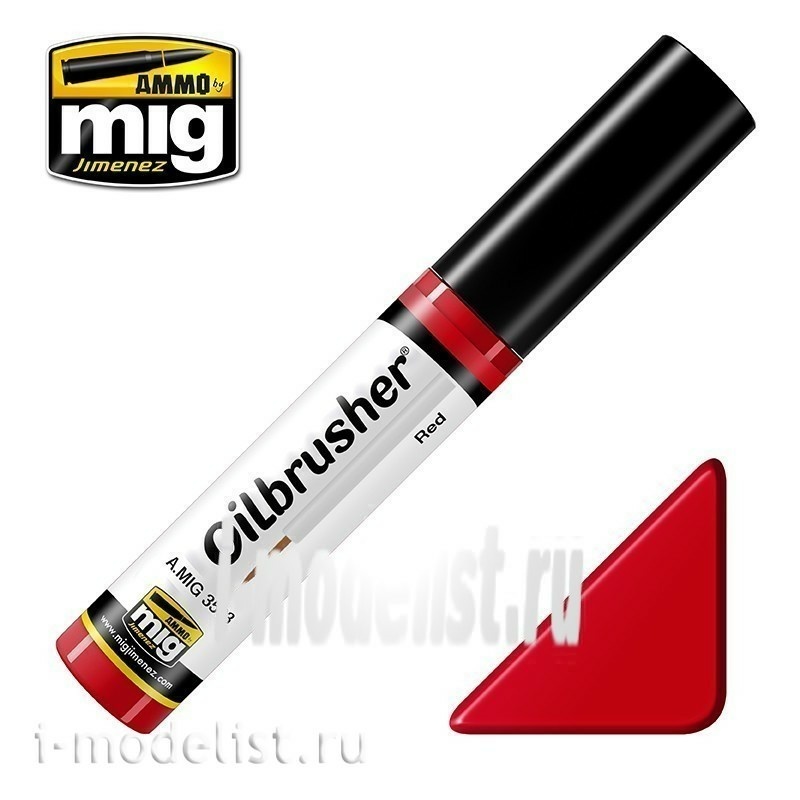 AMIG3503 Ammo Mig RED (Oil paint with a thin brush applicator)