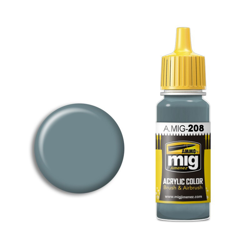 AMIG0208 Ammo Mig Acrylic paint FS 36320 dark COMPASS GHOST GRAY (gray modern aviation)
