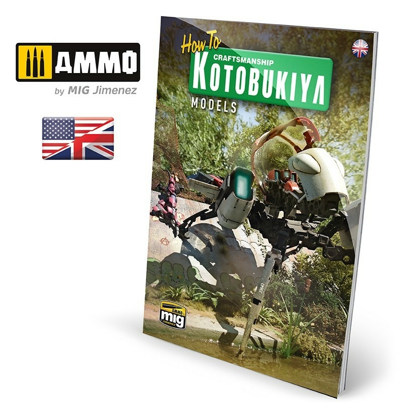 AMIG6113 Ammo Mig the Book How to KOTOBUKIYA Models (English language)