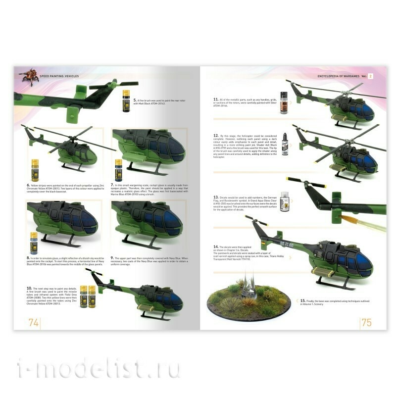 IONIC-1301 Ammo Mig Книга Энциклопедия варгеймов, том 2: Быстрая покраска: Техника / ENCYCLOPEDIA of WARGAMES Vol.2: Speed Painting: Vehicles (Английский язык)