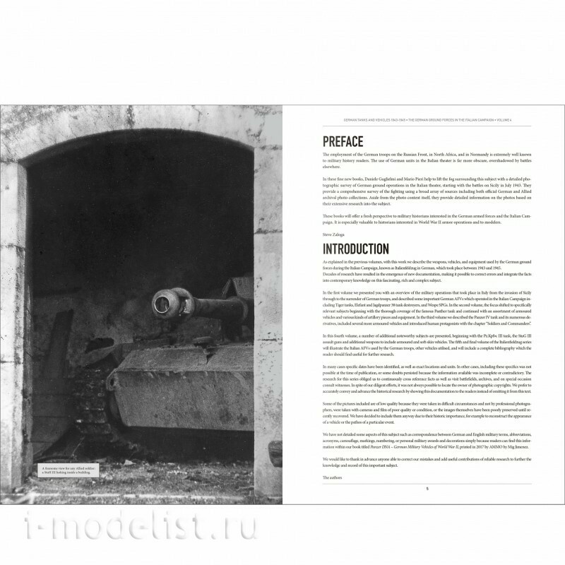 AMIG6305 Ammo Mig Книга ITALIENFELDZUG - Notмецкие танки и броnotехника 1943-1945 гг., том 5 (на английском языке) / German Tanks and Vehicles 1943-1945 Vol. 5 (English)