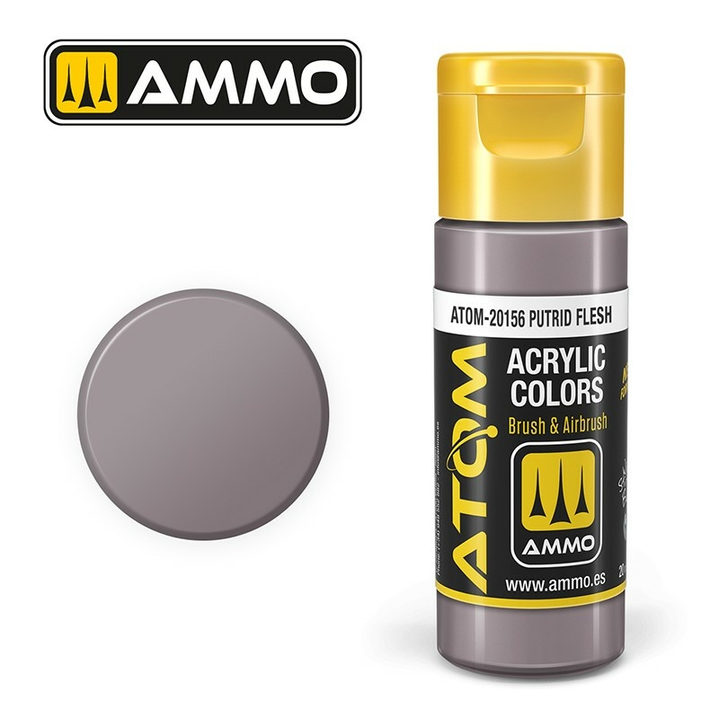 ATOM20156 Ammo Mig Акриловая краска ATOM COLOR Гнилая плfromь / Putrid Flesh