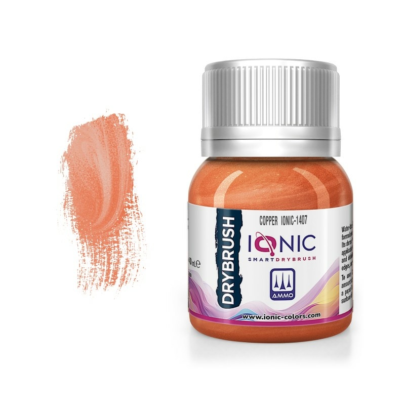 IONIC-1407 Ammo Mig Краска IONIC DRYBRUSH Медь / Copper