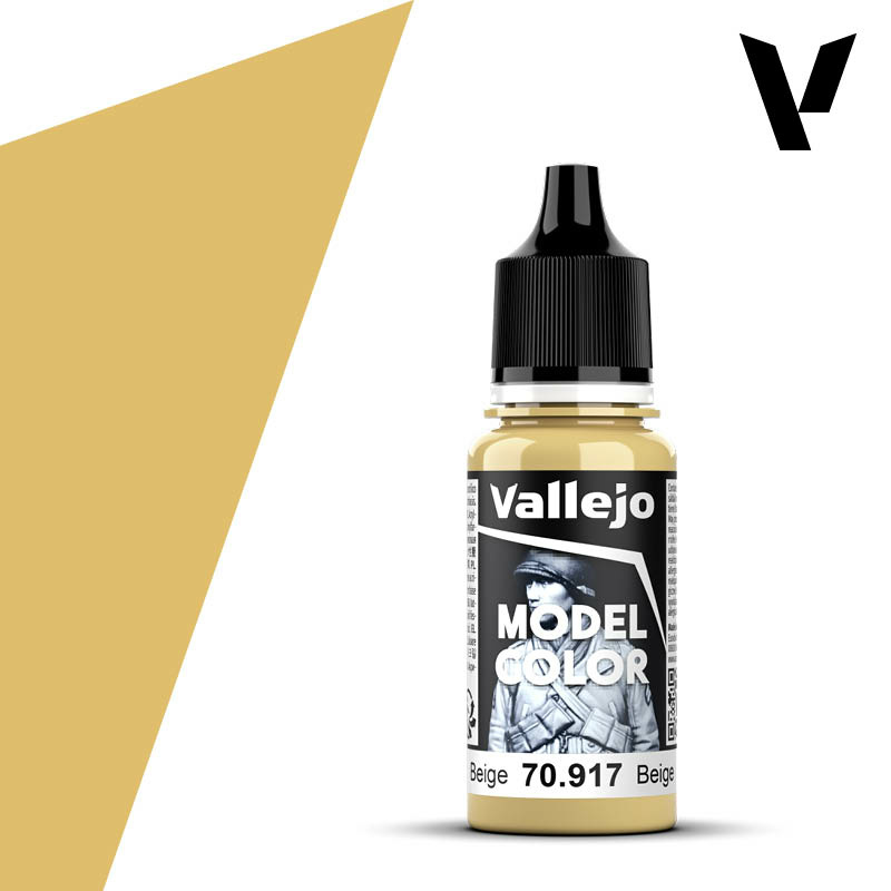 70917 Vallejo acrylic Paint `Model Color` Beige / Beige