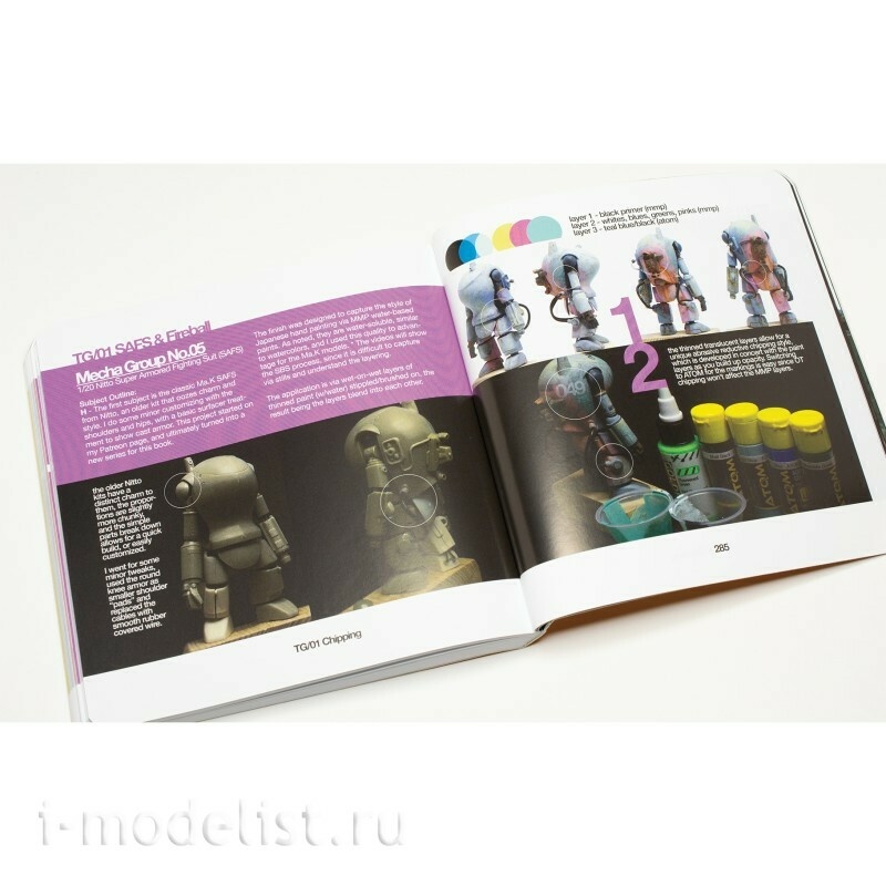 RINALDI-TG.01 Ammo Mig Книга TG (Руководство по технике) - чиппинг / TG Series (Technique Guide) - Chipping (Английский язык)