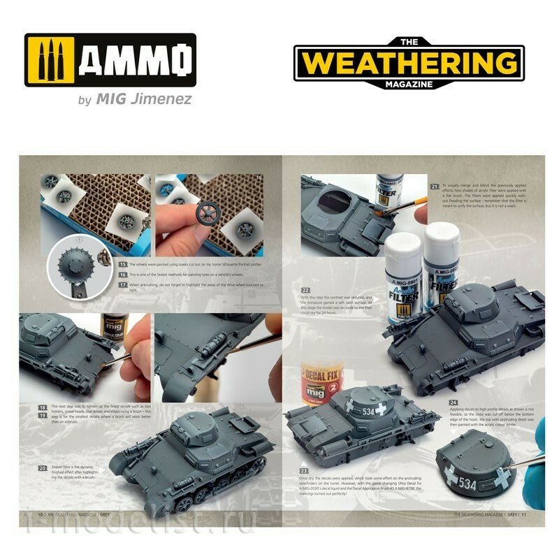AMIG4784 Ammo Mig The Weathering Magazine Issue 3: Grey