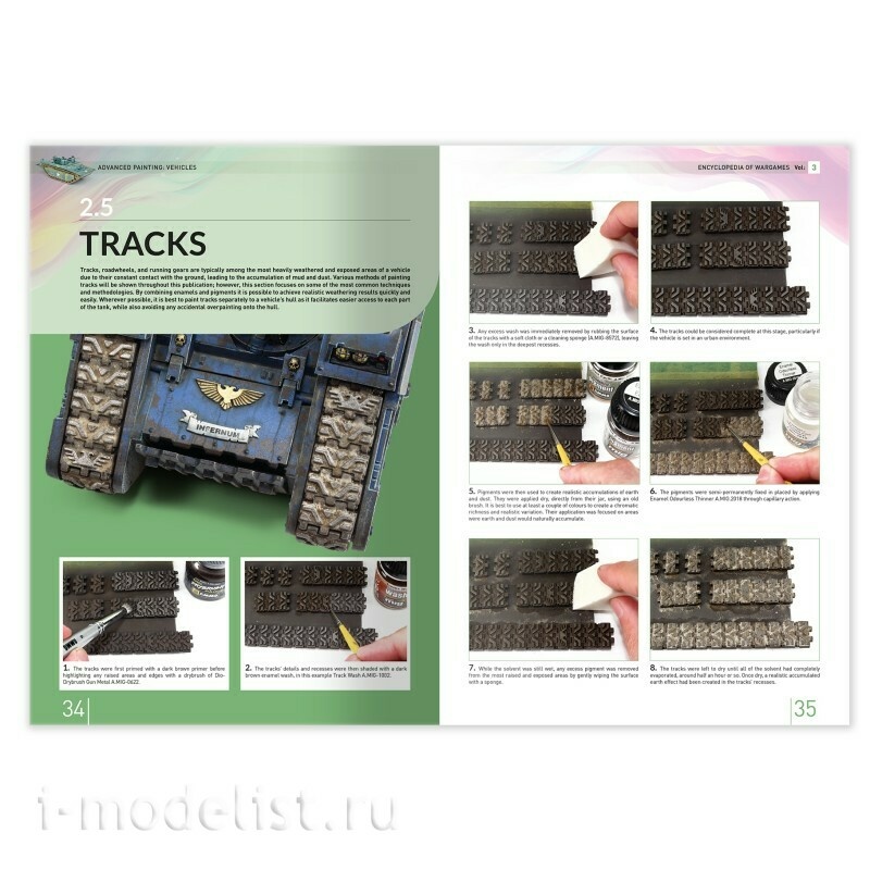 IONIC-1302 Ammo Mig Книга Энциклопедия варгеймов, том 3: Усовершенствованная покраска: Транспортные средства / ENCYCLOPEDIA of WARGAMES Vol.3: Advanced Painting: Vehicles (английский язык)