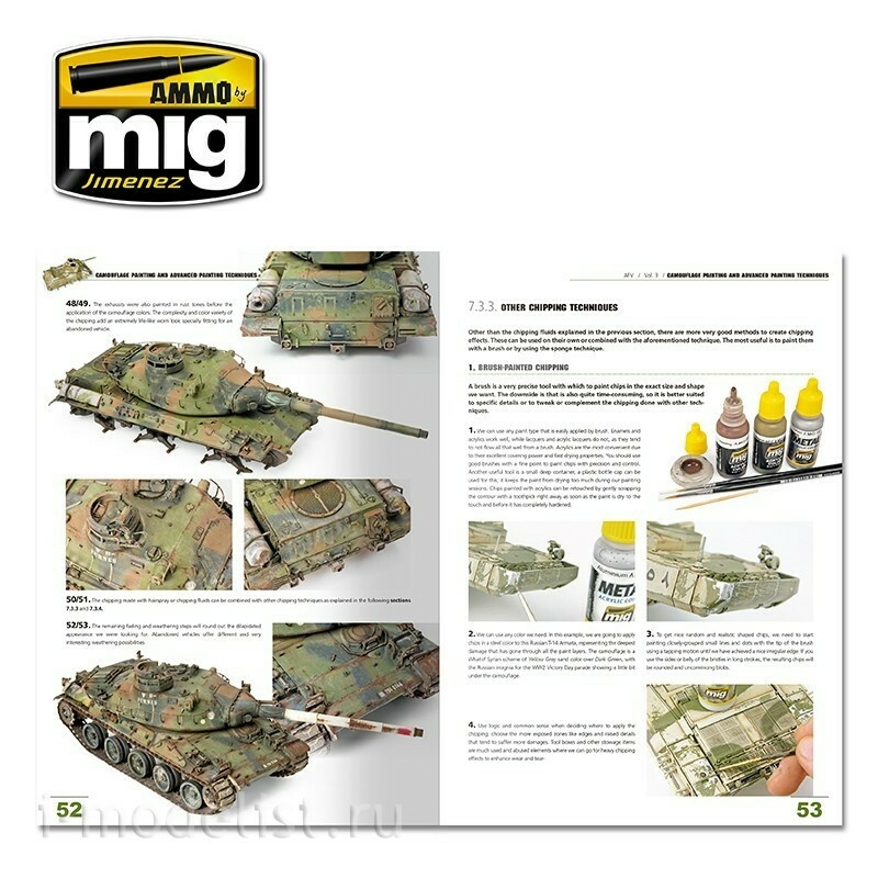 AMIG6152 Mig Ammo ENCYCLOPEDIA OF ARMOUR MODELLING TECHNIQUES VOL. 3 – CAMOUFLAGES (English)