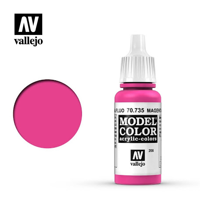 70735 Vallejo acrylic Paint `Model Color` Magenta Fluorescent