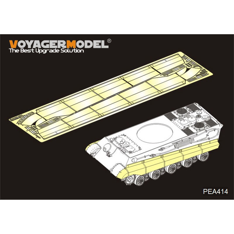 PEA414 Voyager Model 1/35 Photo Etching for German King Tiger Schurzen