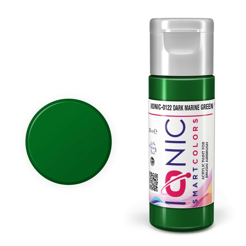 IONIC-0122 Ammo Mig Акриловая краска IONIC Темно-зелёный цвет морской волны / Dark Marine Green