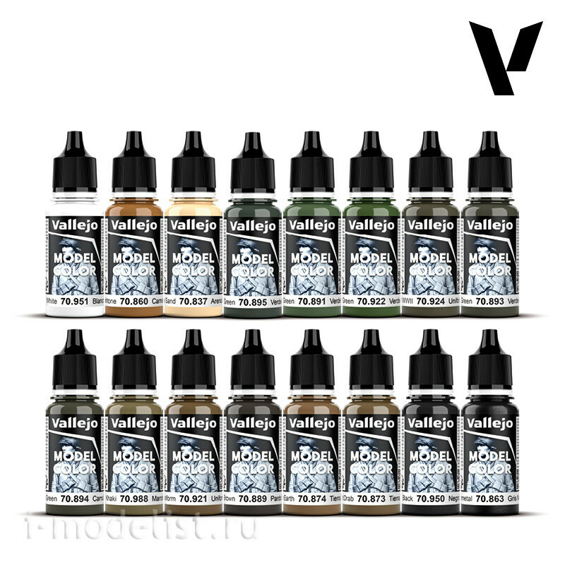 70109 Vallejo acrylic Paint `Model Color ' Allied Forces WWII