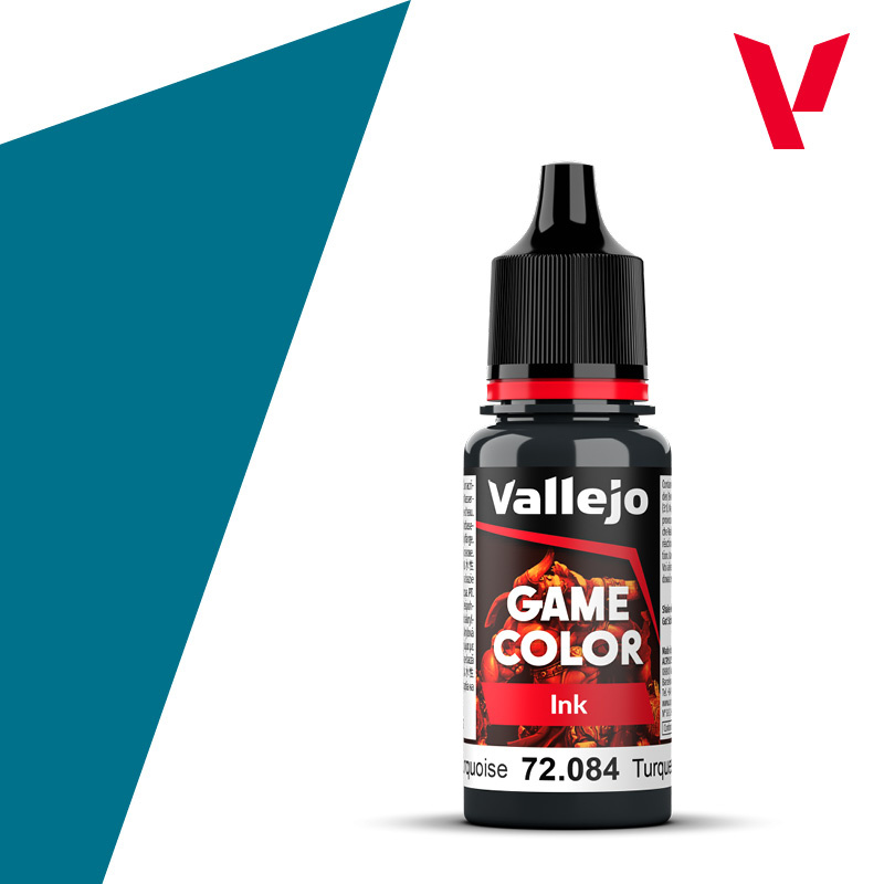 72084 Vallejo Акриловая краска Game Color Тёмно-бирюзовый / Dark Turquoise