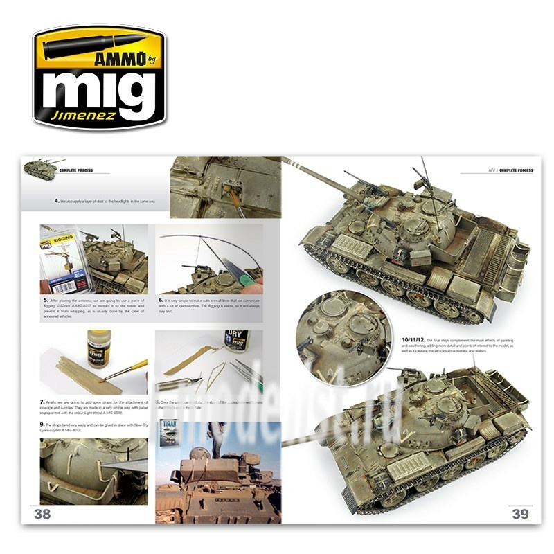 AMIG6155 Ammo Mig ENCYCLOPEDIA OF ARMOUR VOL. 6 - COMPLETE PROCESS (English)