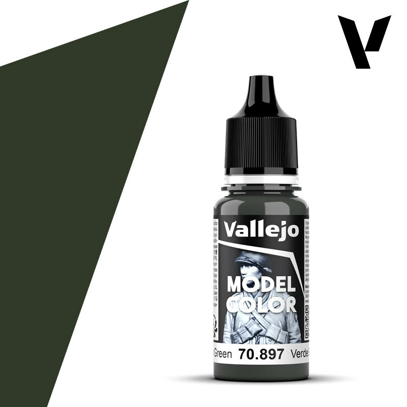 70897 Vallejo acrylic Paint `Model Color` Bronze Green