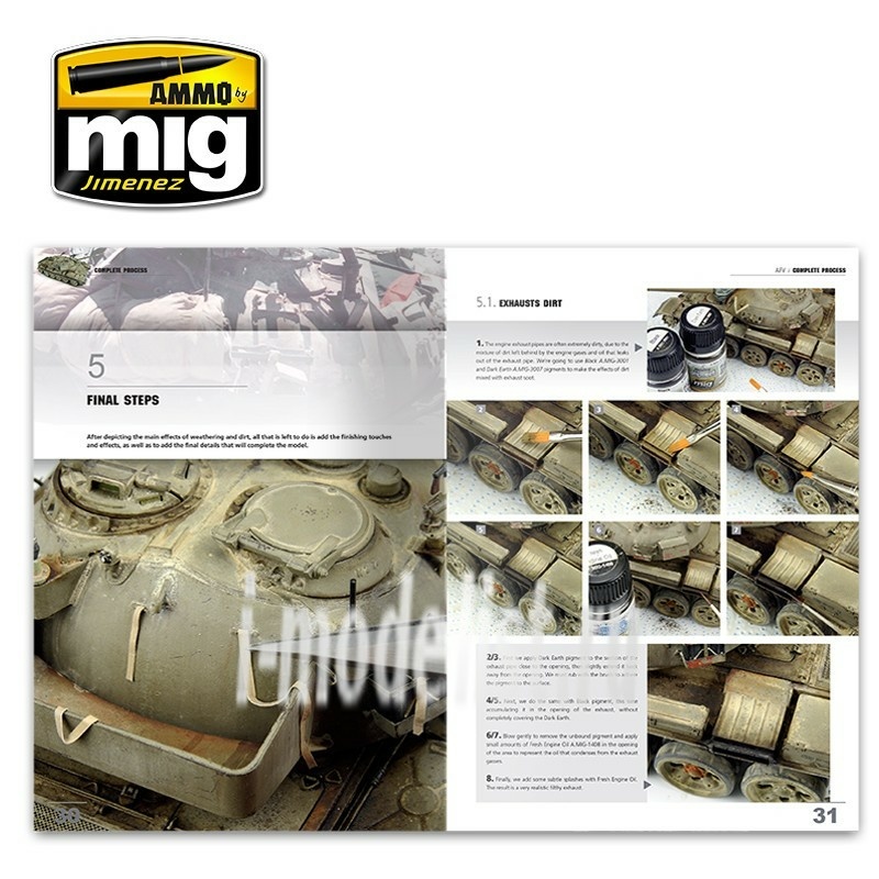 AMIG6155 Ammo Mig ENCYCLOPEDIA OF ARMOUR VOL. 6 - COMPLETE PROCESS (English)