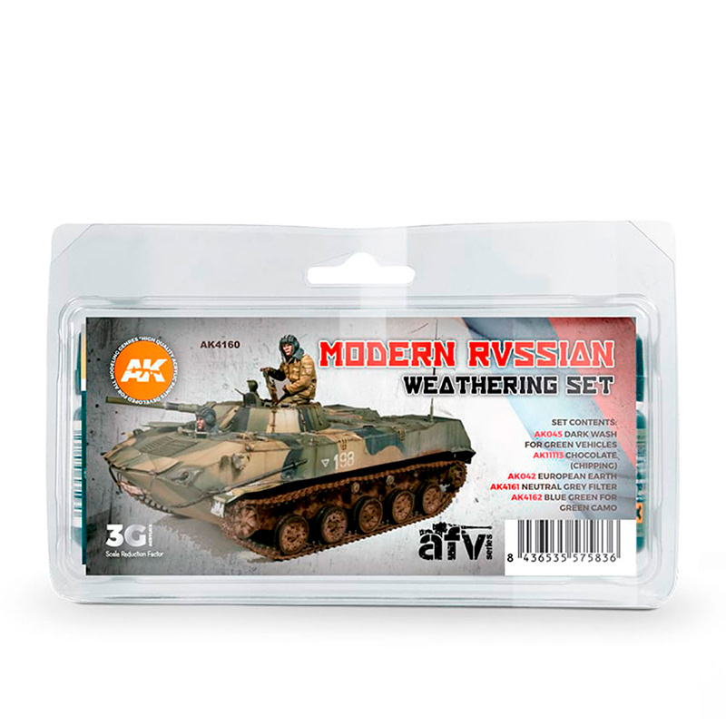 AK4160 AK Interactive MODERN RUSSIAN WEATHER SET