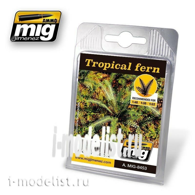 AMIG8453 Ammo Mig TROPICAL FERN (tropical fern)