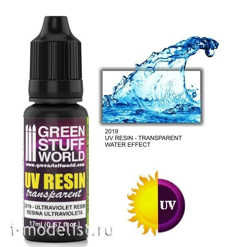 2019 Green Stuff World UV Resin-Water Effect 17ml