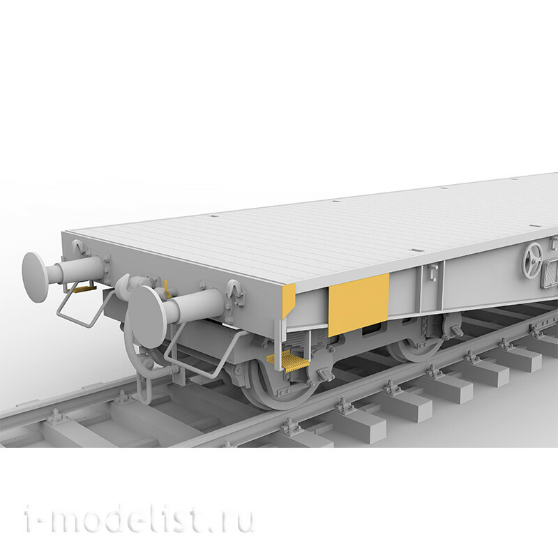 AK35501 AK Interactive 1/35 Notмецкий железноtoрожный вагон с тяжёлой платформой типа SSYS