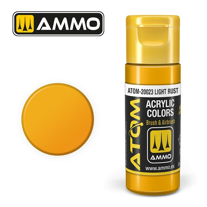 ATOM20023 Ammo Mig Акриловая краска ATOM COLOR Светлая ржавчина / Light Rust