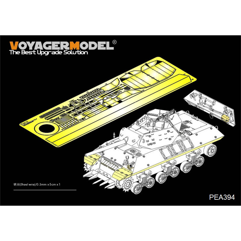 PEA394 Voyager Model 1/35 Photo etching for M10, track coating and additional details