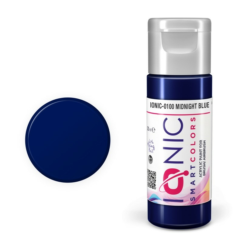 IONIC-0100 Ammo Mig Акриловая краска IONIC Полуночный синий / Midnight Blue