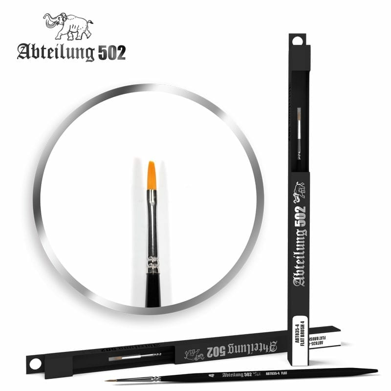 ABT-835-4 Abteilung 502 Flat brush 4