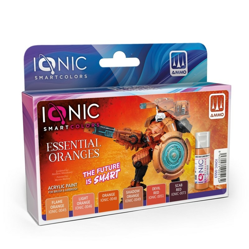 IONIC-0513 Ammo Mig IONIC Notобходимые оранжевые цвета / IONIC Essential oranges