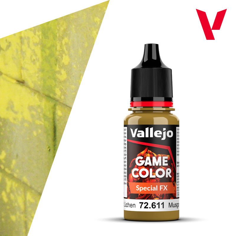 72611 Vallejo Акриловая краска Game Color Мох и лишайник / Moss and Lichen