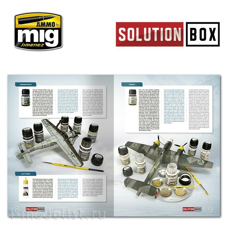 AMIG6502 Ammo Mig WWII LUFTWAFFE LATE FIGHTERS SOLUTION BOOK (Multilingual)