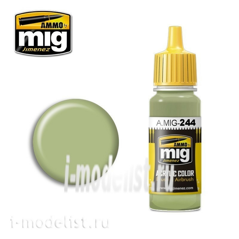 AMIG0244 Ammo Mig DUCK EGG GREEN (BS 216)