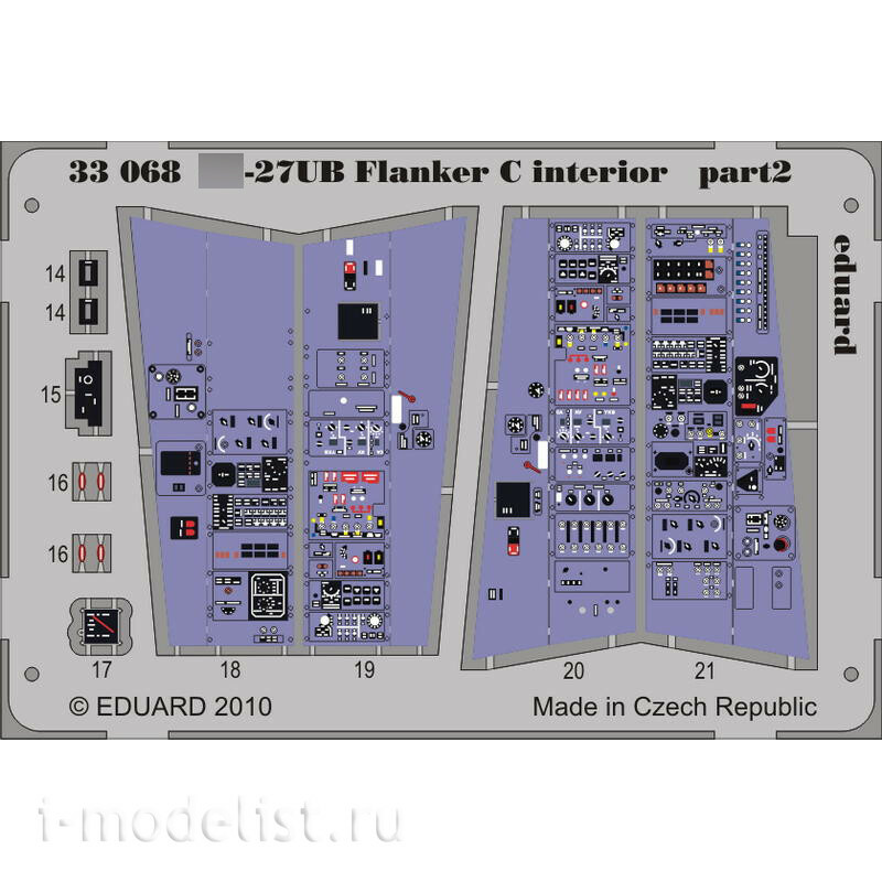 33068 Eduard 1/32 Photo Etching С-27UB Flanker C interior S.A.   