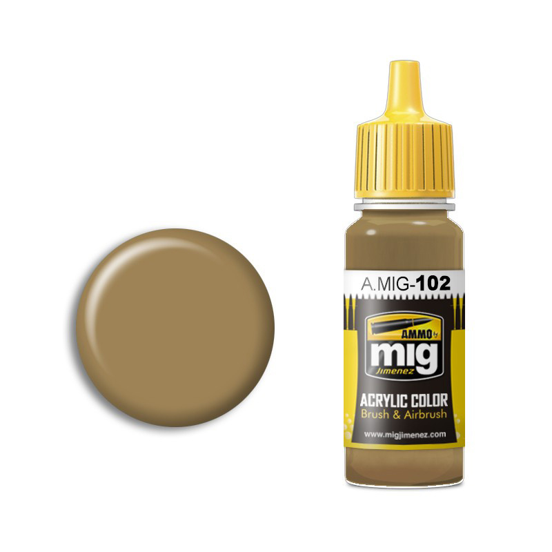 AMIG0102 Ammo Mig OCHRE BROWN
