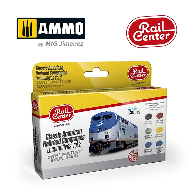 AMMOR1008 Ammo Mig Set of acrylic paints 