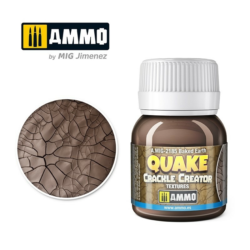 AMIG2185 Ammo Mig Создатель текстур QUAKE CRACKLE CREATOR Запекшаяся земля / Baked Earth