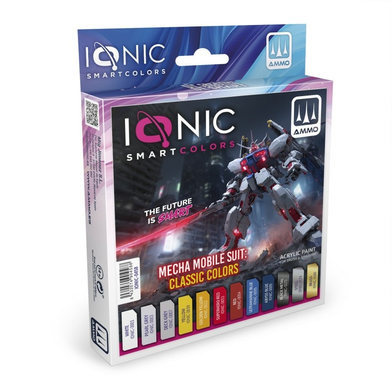 IONIC-0458 Ammo Mig IONIC Mecha Mobile Suit Классические цвета / Classic colors