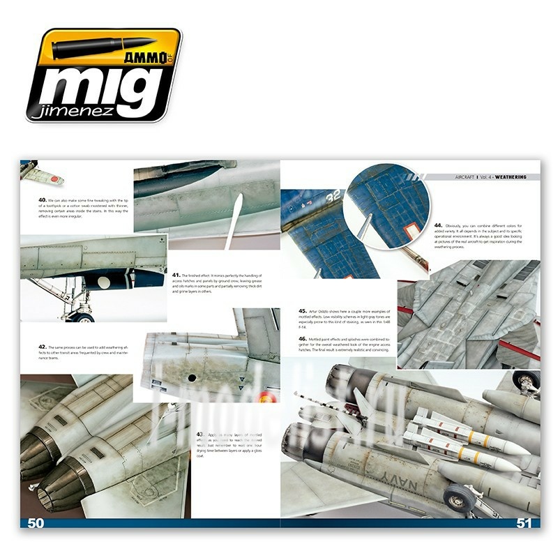 AMIG6053 Mig Ammo ENCYCLOPEDIA OF AIRCRAFT MODELLING TECHNIQUES VOL.4: WEATHERING (English)