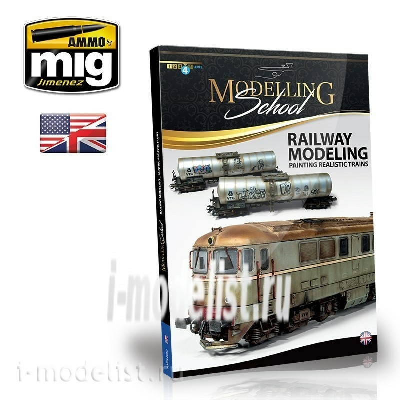 AMIG6250 Ammo Mig RAILWAY MODELING: Painting realistic trains (English)