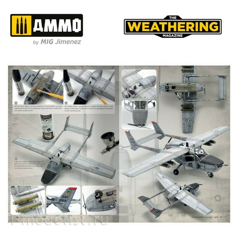 AMIG4784 Ammo Mig The Weathering Magazine Issue 3: Grey