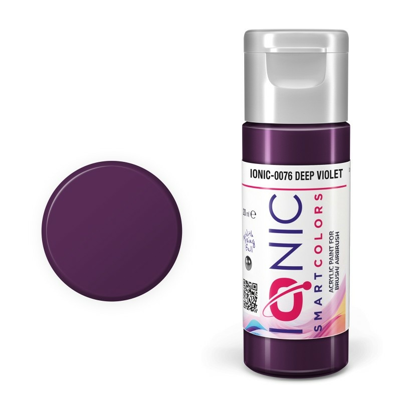 IONIC-0076 Ammo Mig Акриловая краска IONIC Тёмно-фиолетовый / Deep Violet