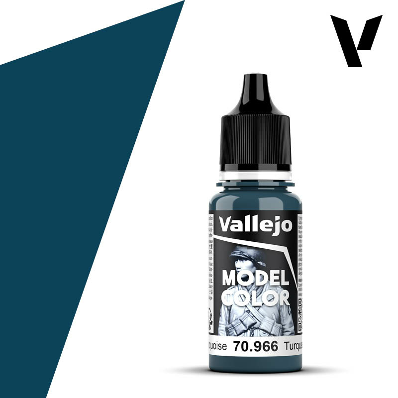 70966 Vallejo acrylic Paint `Model Color` Turquoise