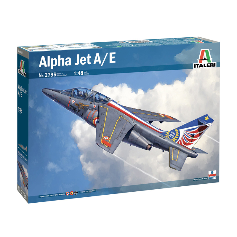 2796 Italeri 1/48 Alpha Jet A/E Aircraft