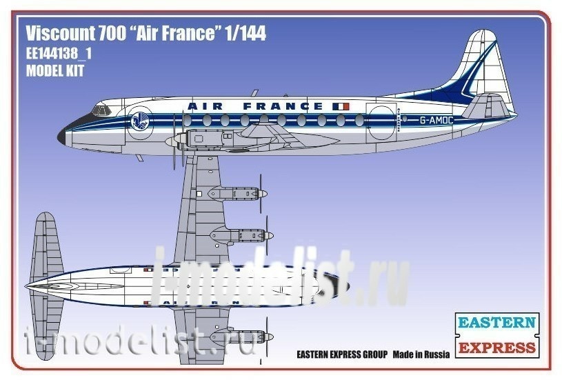 144138-1 Orient Express 1/144 Viscount 700 Civil airliner Air France