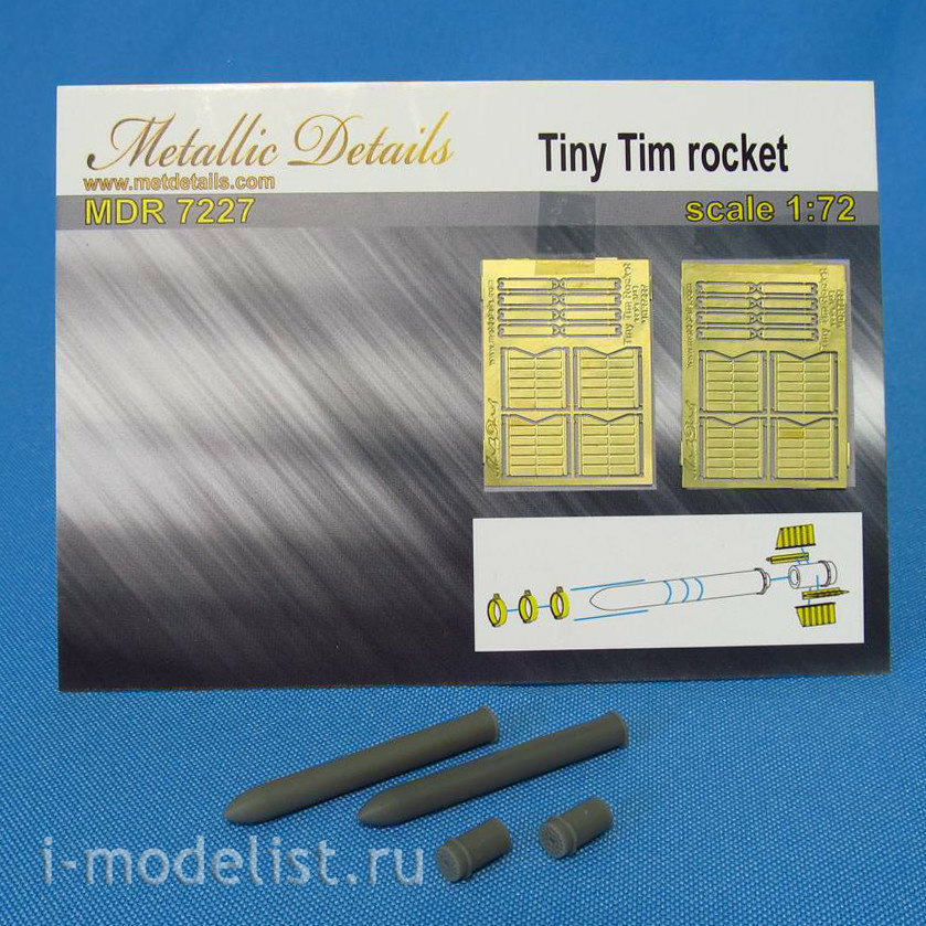 MDR7227 Metallic Details 1/72 Rocket 
