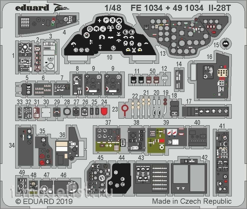 491034 Eduard photo Etching for 