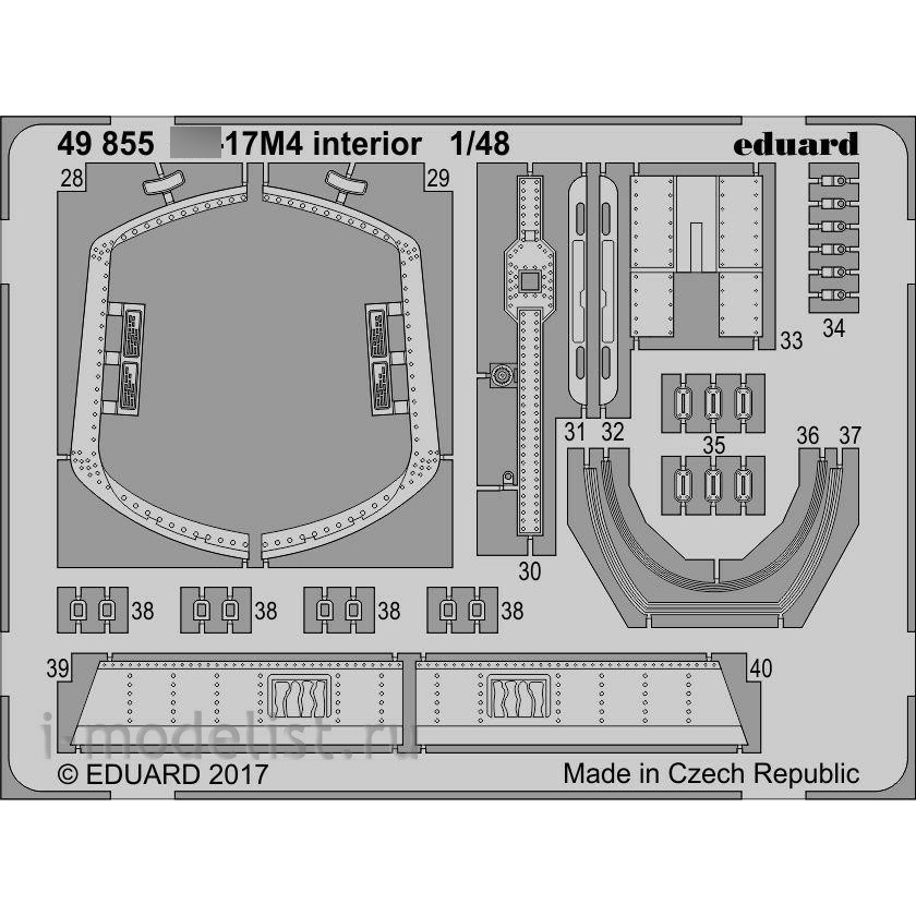 49855 Eduard photo Etching for 