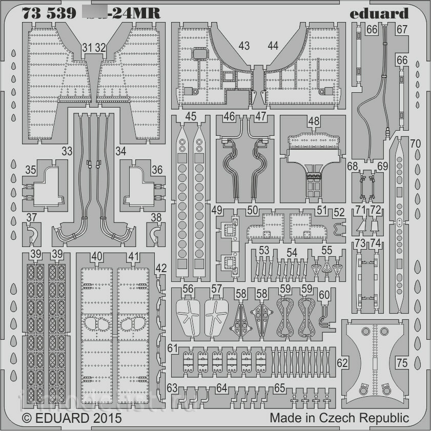 73539 Eduard 1/72 Photo Etching for С-24MR