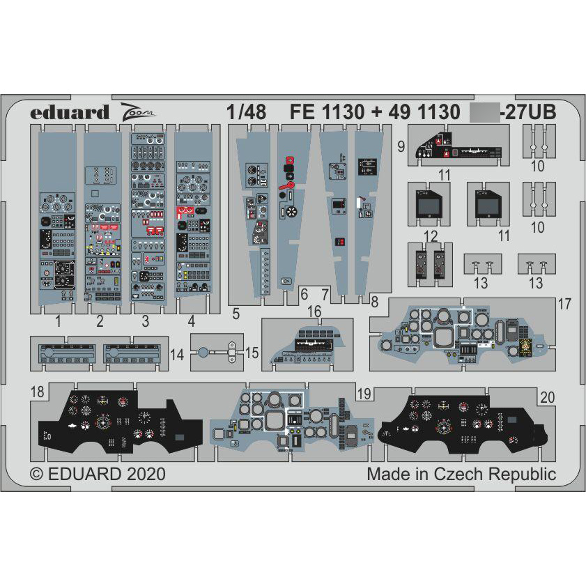 FE1130 Eduard 1/48 Photo Etching for С-27UB